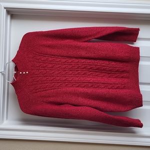 Women's Red Sweater